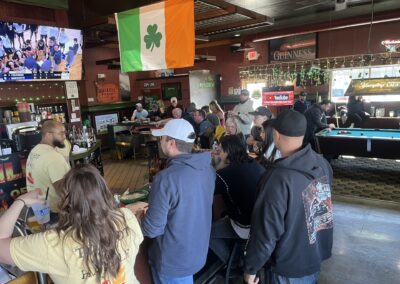 The Game on at Brubaker's Pub